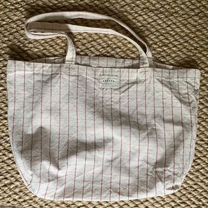 Sezane Plaid Tote Market Bag